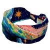 1 Pack Colored Dinosaur-219 Elastic Soft Fabric Non-Slip Women's Fashion Headbands - Soft, Wide, and Stylish for All Occasions view 1