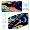 1 Pack Colored Dinosaur-219 Elastic Soft Fabric Non-Slip Women's Fashion Headbands - Soft, Wide, and Stylish for All Occasions view 4