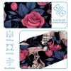1 Pack Wide Headbands For Women Elastic Headband Rose Art Skeleton-1240 Head Bands Women's Hair Band Turban Workout Soft Sweat Hairband Accessories view 4