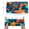 1 Pack Wide Headbands For Women Elastic Headband Art Starfish-955 Head Bands Women's Hair Band Turban Workout Soft Sweat Hairband Accessories view 3