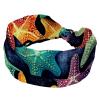 1 Pack Art Starfish-951 Elastic Soft Fabric Non-Slip Women's Fashion Headbands - Soft, Wide, and Stylish for All Occasions view 1