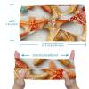 1 Pack Headbands for Women Non Slip Elastic Sports Hair Bands for Women, Soft Cloth Headband for Workout Yoga Fashion Hair Accessories,Art Starfish-950 view 3