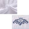 RJYYYDS 4-Piece Art Massage Table Sheet Skirt Set - Stitching Korean Soft Spa Beauty Bed Cover Quilting Breathable Salon Massage Bed Cover Bedding 80x190cm view 3