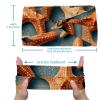 1 Pack Art Starfish-954 Elastic Soft Fabric Non-Slip Women's Fashion Headbands - Soft, Wide, and Stylish for All Occasions view 3