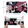 1 Pack Rose Art Skeleton-1227 Elastic Soft Fabric Non-Slip Women's Fashion Headbands - Soft, Wide, and Stylish for All Occasions view 3