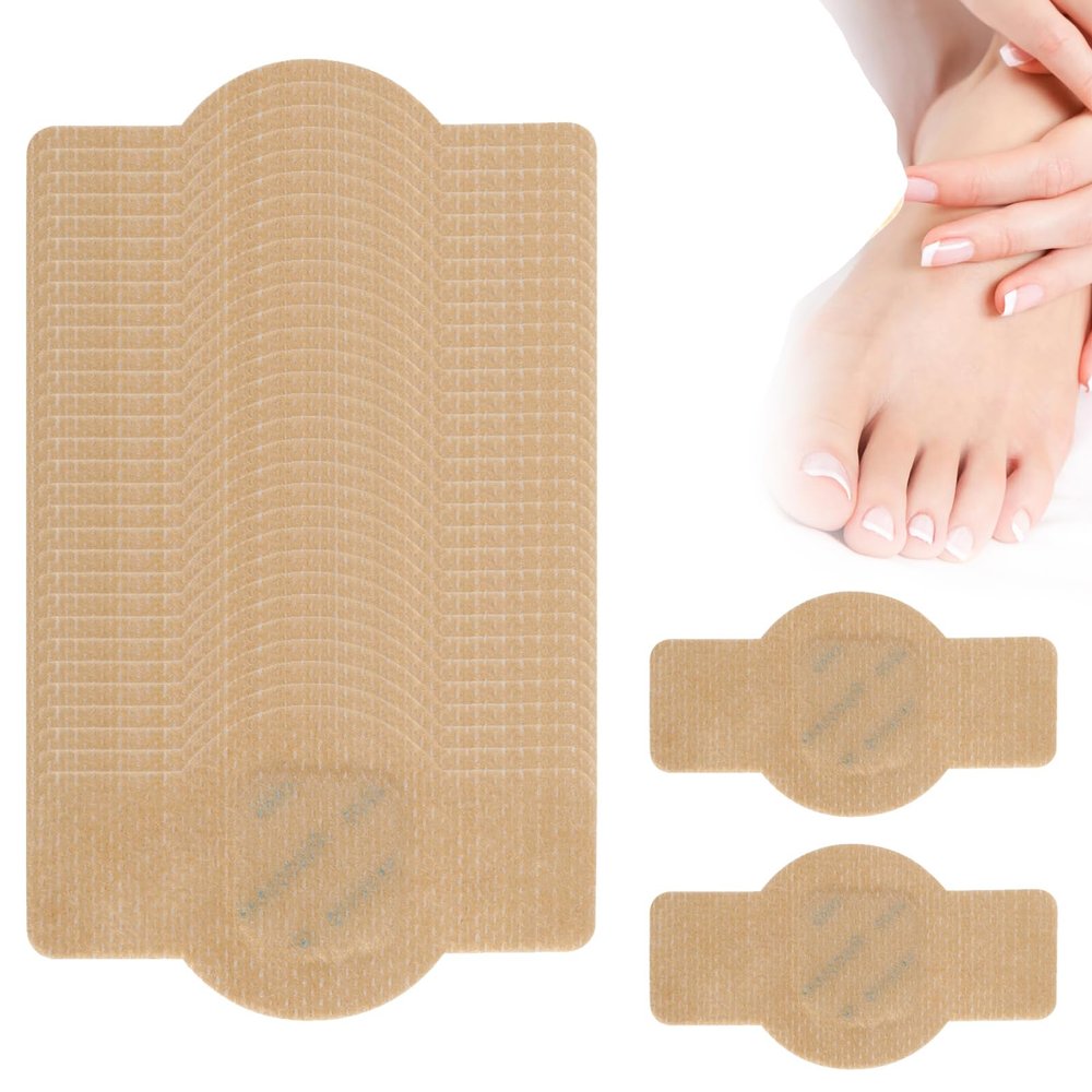 Fungal Nail Patches for Toenails 30 Pcs Toenail Fungus Treatment with Hydrogel Overnight Repair for Damaged Toenails