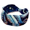 1 Pack Wide Headbands For Women Elastic Headband Octopus Art-1597 Head Bands Women's Hair Band Turban Workout Soft Sweat Hairband Accessories view 1