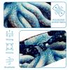 1 Pack Wide Headbands For Women Elastic Headband Octopus Art-1597 Head Bands Women's Hair Band Turban Workout Soft Sweat Hairband Accessories view 4