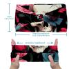 1 Pack Headbands for Women Non Slip Elastic Sports Hair Bands for Women, Soft Cloth Headband for Workout Yoga Fashion Hair Accessories,Rose Art Skeleton-1253 view 3