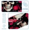 1 Pack Headbands for Women Non Slip Elastic Sports Hair Bands for Women, Soft Cloth Headband for Workout Yoga Fashion Hair Accessories,Rose Art Skeleton-1253 view 4