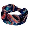 1 Pack Octopus Art-1605 Elastic Soft Fabric Non-Slip Women's Fashion Headbands - Soft, Wide, and Stylish for All Occasions view 1