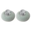 2Pcs Bath Sponge Brush with Suction Cup Shower Loofah Sponge Bath Mesh Ball for Clean Body Exfoliation view 1