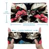 1 Pack Headbands for Women Non Slip Elastic Sports Hair Bands for Women, Soft Cloth Headband for Workout Yoga Fashion Hair Accessories,Rose Art Skeleton-1232 view 3