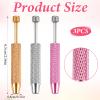 Matwsec 3 Pcs Piercing Ball Grabber Tool 4 Claw Piercing Assistant Pen Piercing Ball Gripper Jeweler's Pick Up Tools Gem Pearl Piercing Removal Tools for Tiny Objects IC Chips Electronic Components view 2