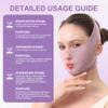 Anti-Snoring Sleep Mask with Aromatherapy, Face Firming & Snoring Solution, Relaxing Chin Strap for Anxiety Relief, Improved Sleep & Jawline Contouring for Adults purple view 2