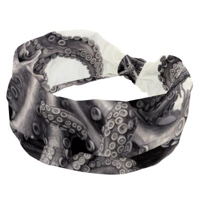 1 Pack Octopus Art-1554 Elastic Soft Fabric Non-Slip Women's Fashion Headbands - Soft, Wide, and Stylish for All Occasions