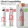 FRASAM 4-Pack Facial Rose Gold Gen 2 Replacement Heads for Flawless Hair Remover Generation 2, 18K Gold Double Blades view 2