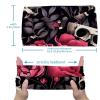 1 Pack Rose Art Skeleton-1239 Elastic Soft Fabric Non-Slip Women's Fashion Headbands - Soft, Wide, and Stylish for All Occasions view 3