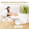 10 Pcs Elastic Disposable Massage Cover, 43.3 X 82.7 Disposable Fitted Massage Bed Sheets, Single Use Hygiene Sheets, Non-Sticking Non-Woven Fabric Bed Sheet For Hotels, Spa Centers, Beauty Salons view 3