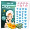 Jefusst Star Acne Patches 112 Counts, Pimple Patch Pimple Patches for Face Pimple Patches Stars Hydrocolloid Acne Patches Cute Zit Patches Healing Sticker, Blue and Pink view 1