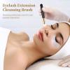 60 Pcs Eyelash Extension Cleansing Brush, Lash Shampoo Brushes With Clear Container, Soft Makeup Brush, 3.7 X 0.4 In Dense Bristle Cosmetic Brushes For Highlight Blush Shadow view 3