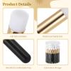 60 Pcs Eyelash Extension Cleansing Brush, Lash Shampoo Brushes With Clear Container, Soft Makeup Brush, 3.7 X 0.4 In Dense Bristle Cosmetic Brushes For Highlight Blush Shadow view 4