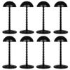 13.8 In Wig Head Stand Plastic, 8 Pcs Hat Display Portable Stand, Wig Non-Slip Rack Stable Base, Wig Multifunctional Holder For Beauty Salons, Travels, Home view 2
