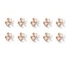 10 daisy pearl designs, sweet, bangs clip, decorative hair clip,white view 1