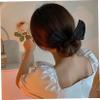 Bun Maker For Long Hair, Hair Bun Maker 2Pcs Roller Simple Braid for Women French Hairstyle Deft Accessories for Long Thick Black view 4