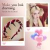 2025 New Retro High Skull Pearl Headband Set, High Cranium Headband for Women, Anti-Slip Reversible Head Band with Teeth, Elegant Braided Pearls Headbands for Wedding, Party or Daily Wear(6PCS B) view 2