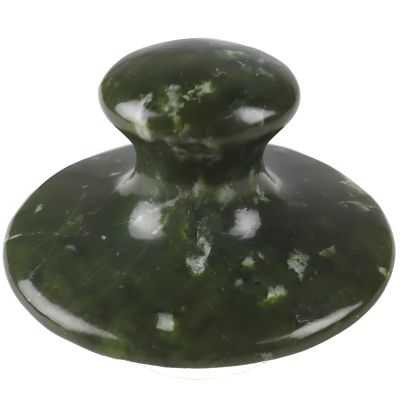 Gua Sha Hot Jade Stone, Body & Face Massage Tool, Smooth Green Roller With Jade Craft, Relaxation For Every Area