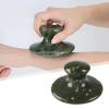 Gua Sha Hot Jade Stone, Body & Face Massage Tool, Smooth Green Roller With Jade Craft, Relaxation For Every Area view 2