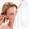 Reusable Ear Swabs - Washable Silicone Swab, Portable Cleaner | Sustainable Eco Friendly Convenient Tool, Ear Cleaning Swabs with Travel Case Holder for Makeup Hygiene Personal Care Bathroom Kit view 3