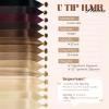 Hairro U Tip Hair Extensions Human Hair Pre Bonded Hot Fusion Keratin Nail Tipped Utips Ktip For Women 16 inch 25g 25 Strands #60R Platinum Blonde view 2