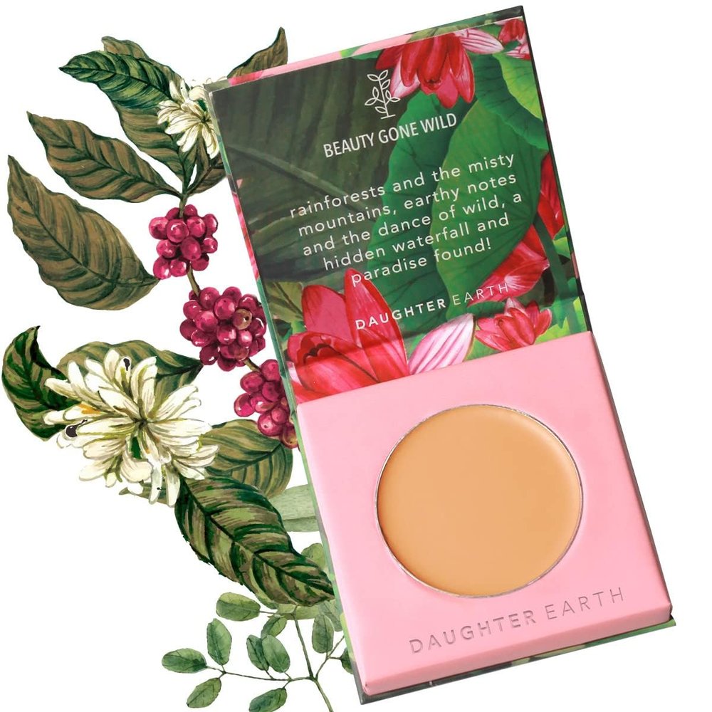 DAUGHTER. EARTH Full Coverage Natural Cream Concealer for Face Makeup For All skin type, Lightweight & Breathable, Creaseless Finish | Pro Concealer with Bakuchiol | Shade- FRAPPE