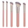 5Pcs Angled Foundation Concealer Contour Brush Set, Multifunction Makeup Brushes Angled Contour Brush Dense Under Eye Nose Concealer Brushes 170S,270S 370S for Blending Setting Concealing Buffing view 1
