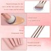 5Pcs Angled Foundation Concealer Contour Brush Set, Multifunction Makeup Brushes Angled Contour Brush Dense Under Eye Nose Concealer Brushes 170S,270S 370S for Blending Setting Concealing Buffing view 4