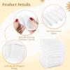 100 Pcs Disposable Facial Headbands for Spa, Stretchable Non-Woven Hair Bands with Adjustable Closure, Soft Elastic Headwraps for Beauty and Salon Use view 3