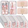 30 Pcs Inspirational Manicure Kit Bulk Nail Clipper Tools You're Awesome Reminder Appreciation Gifts for Women Employee Coworker Friends Sisterhood Christmas Party Favors (Rose Gold)(You Are Awesome) view 1