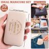 30 Pcs Inspirational Manicure Kit Bulk Nail Clipper Tools You're Awesome Reminder Appreciation Gifts for Women Employee Coworker Friends Sisterhood Christmas Party Favors (Rose Gold)(You Are Awesome) view 2