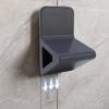 2 PCS Shower Foot Pedal, Triangular Wall Mounted Shower Foot Rest Anti Slip Step Pedal Stand Shaver Rest Tool for Bathroom (Gray) view 2