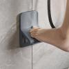 2 PCS Shower Foot Pedal, Triangular Wall Mounted Shower Foot Rest Anti Slip Step Pedal Stand Shaver Rest Tool for Bathroom (Gray) view 3