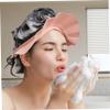 2Pcs Baby Shower Cap, 21-Level Adjustable Toddler Hair Washing Shield with Wide Brim, Non-Slip Shampoo Buddy for Kids, Comfort Bathroom Supplies Kids Shower Cap view 4