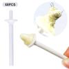 60Pcs Nose Wax Sticks Safe PP Plastic Effective Nose Hair Wax Kit for Women Men Nostril Cleaning Sticks view 2