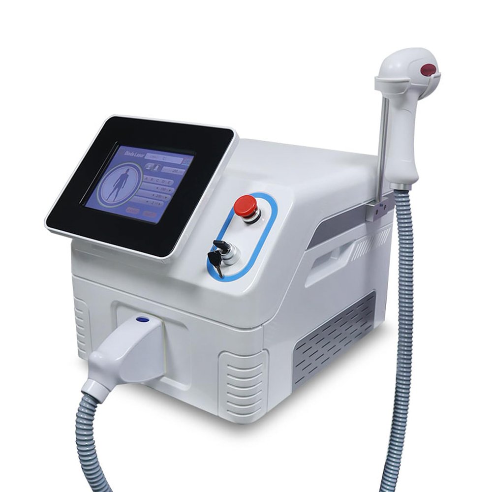 Keicnkj Diode Laser Hair Removal Machine Professional Ice-point Hair Removal Device Salon Beauty Skin Care Device for Body and Facial