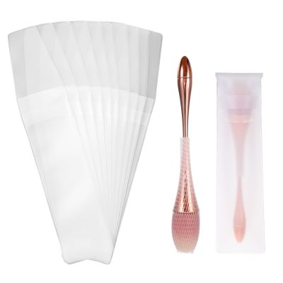70 Pcs Makeup Brush Cover kit Reusable Mesh Net Makeup Brush Cover Expandable 60 Pcs Lightweight and Durablility Make up Brushes Pouch10 Pcs for Travel Storage