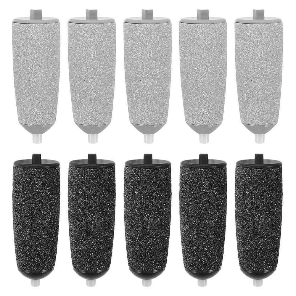 Didiseaon 10pcs Foot File Refills: Electric Foot File Replacement Heads - Coarse Callus Remover Refills for Smooth Feet Care Dead Skin Removal