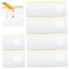 50Pcs Castor Oil Belly Button Patch, Self Adhesive Belly Button Patch, Breathable Cotton Essential Oil Wraps for Exercise, Reading, Work view 2