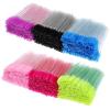1200 Pcs Disposable Mascara Wands, Eyelash Brushes Spoolies, Mascara Applicators for Lash Extension & Eyebrow, 3.8 x 1 Inch (6 Colors) view 1