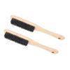 2pcs Bamboo Handle Beard Brush,Remove, Barber Broken,Long lasting made from Eco,with Ergonomic Design,Mustache Brush for Men view 4